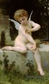 LAmour au papillon Realismus Engel William Adolphe Bouguereau